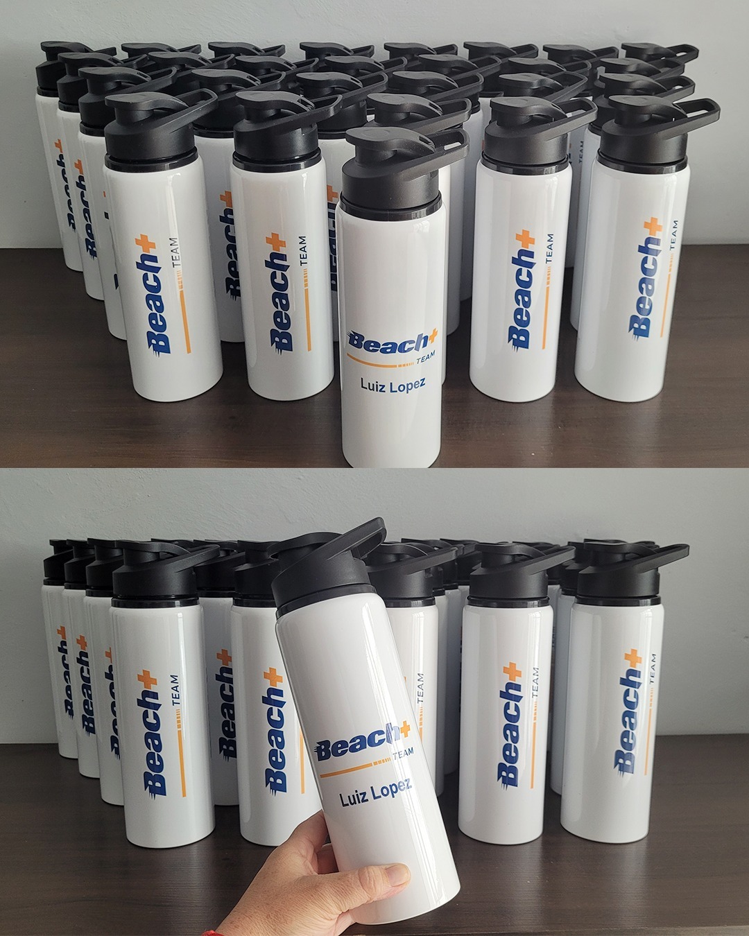 Garrafas personalizadas da Raiz